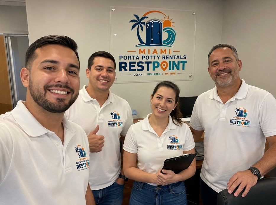 The Miami Porta Potty Rentals RestPoint team