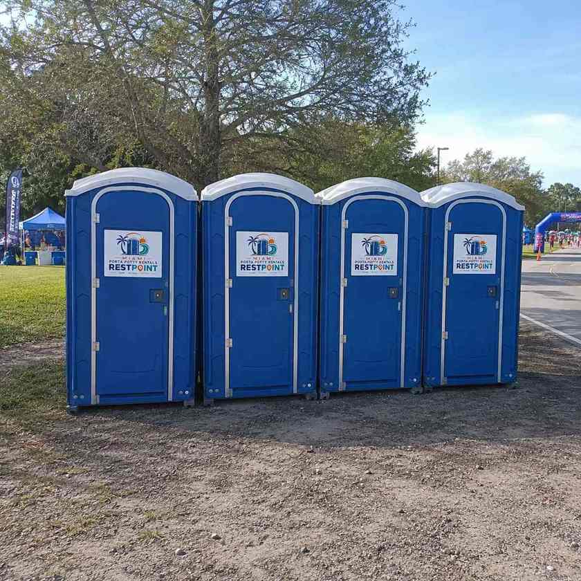 Festival and outdoor event portable toilets in Miami